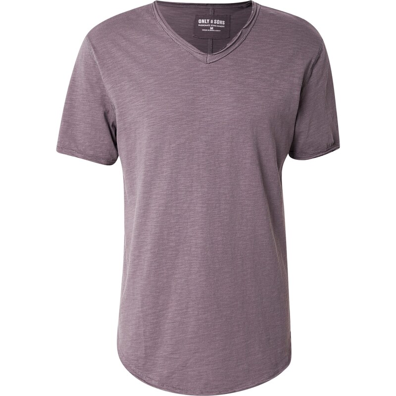 Only & Sons Tričko ONSBENNE čokoládová 67572753