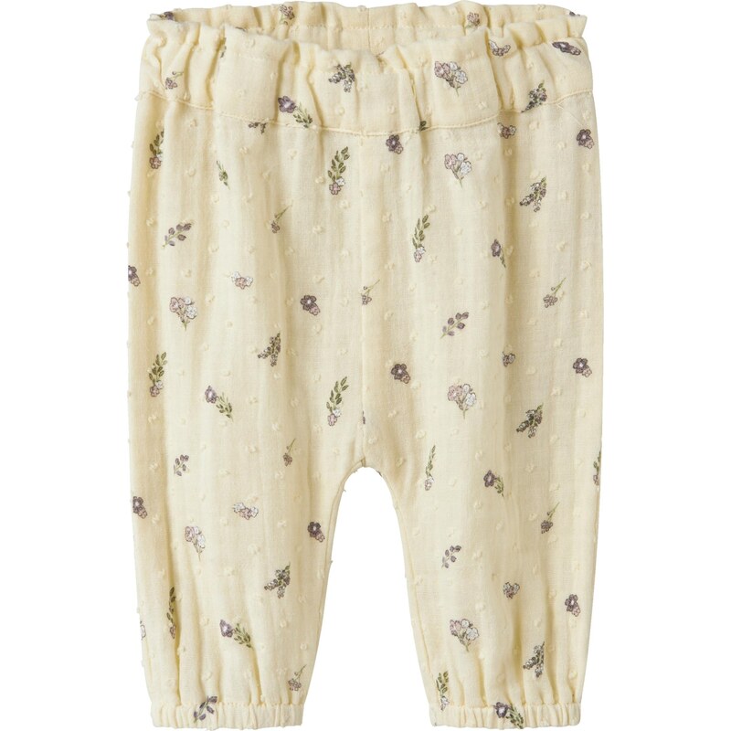 NAME IT Nohavice NBFDORTHEA pastelovo žltá / zelená / orgovánová / 67572786