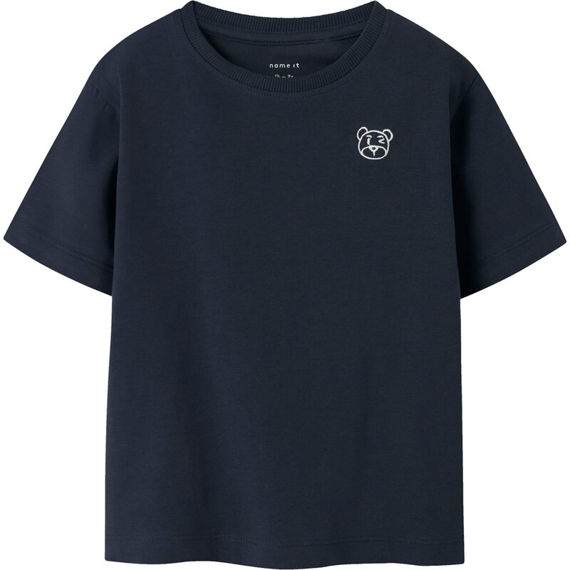 NAME IT Tričko NMMDAKANI tmavomodrá / biela 67572791