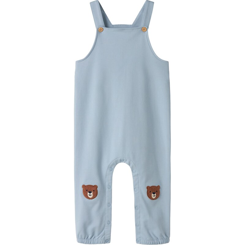 NAME IT Nohavice na traky NBMDADDEL pastelovo modrá 67572793