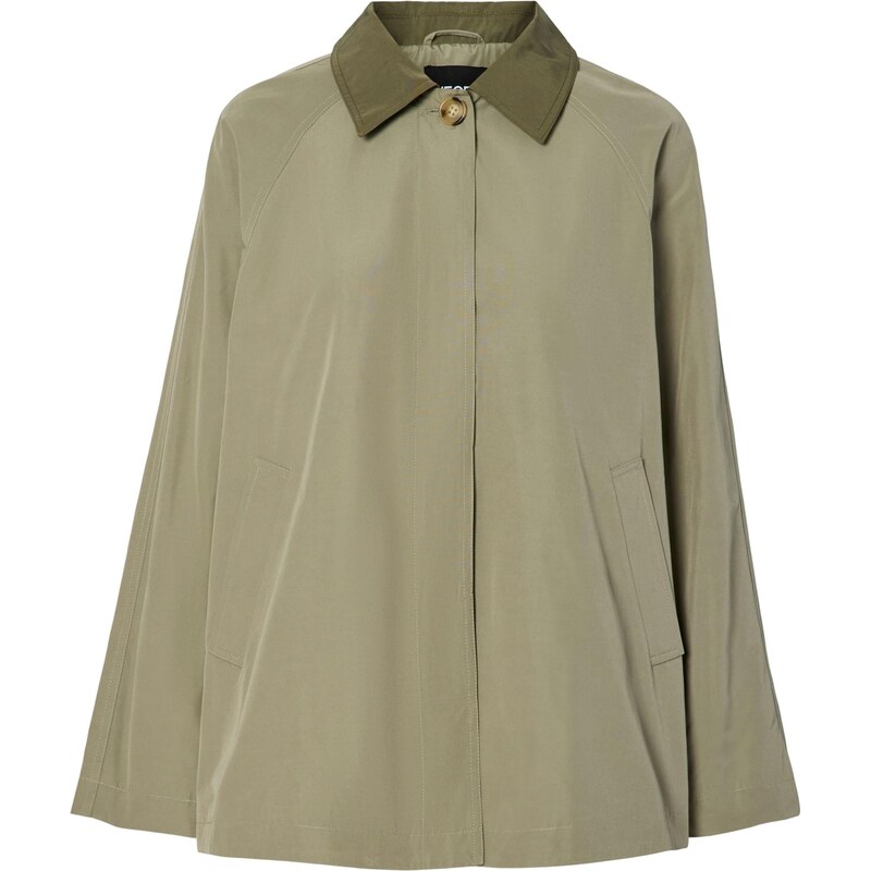 PIECES Prechodný kabát PCVilma kamenná 67572813