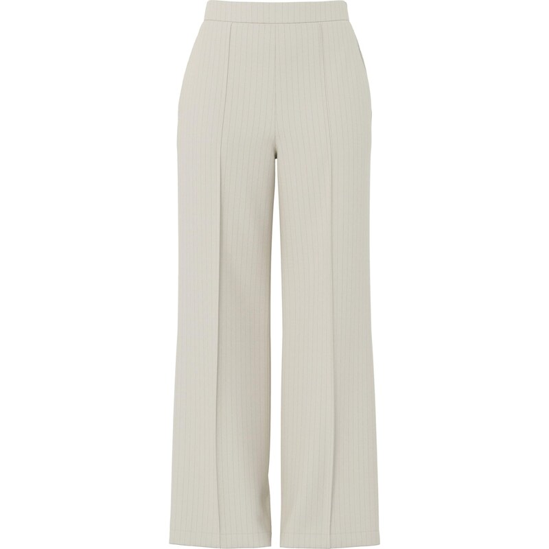 PIECES Nohavice PCBOSSY béžová / sivá 67572810