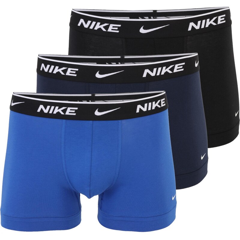 NIKE Underwear Boxerky modrá / námornícka modrá / čierna / biela 67572856