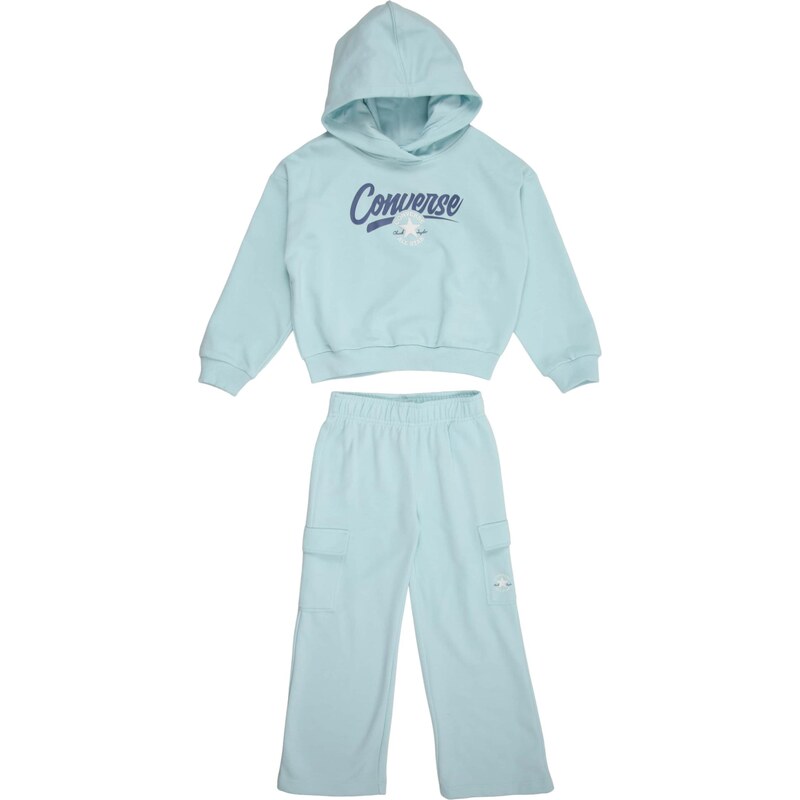 CONVERSE Joggingová súprava modrá / nebesky modrá / biela 67572892