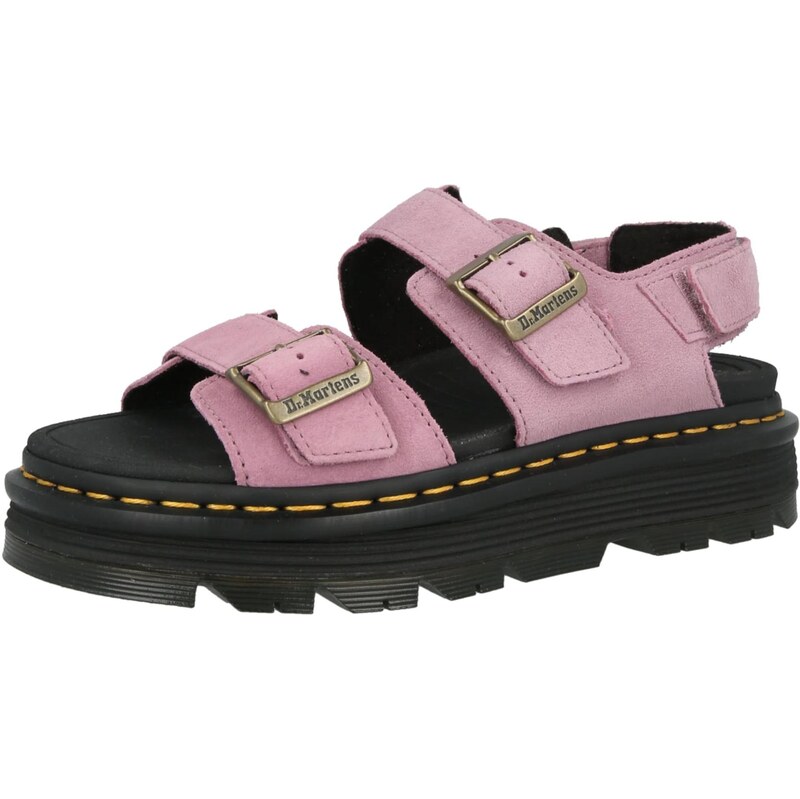 Dr. Martens Remienkové sandále ZebZag ružová 67572932