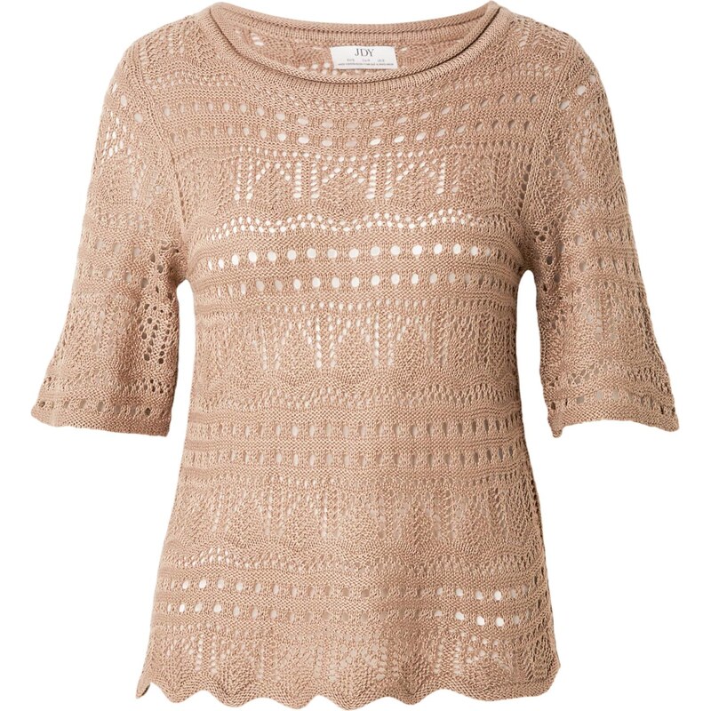 JDY Sveter JDYSUN LAY sépiová 67573003