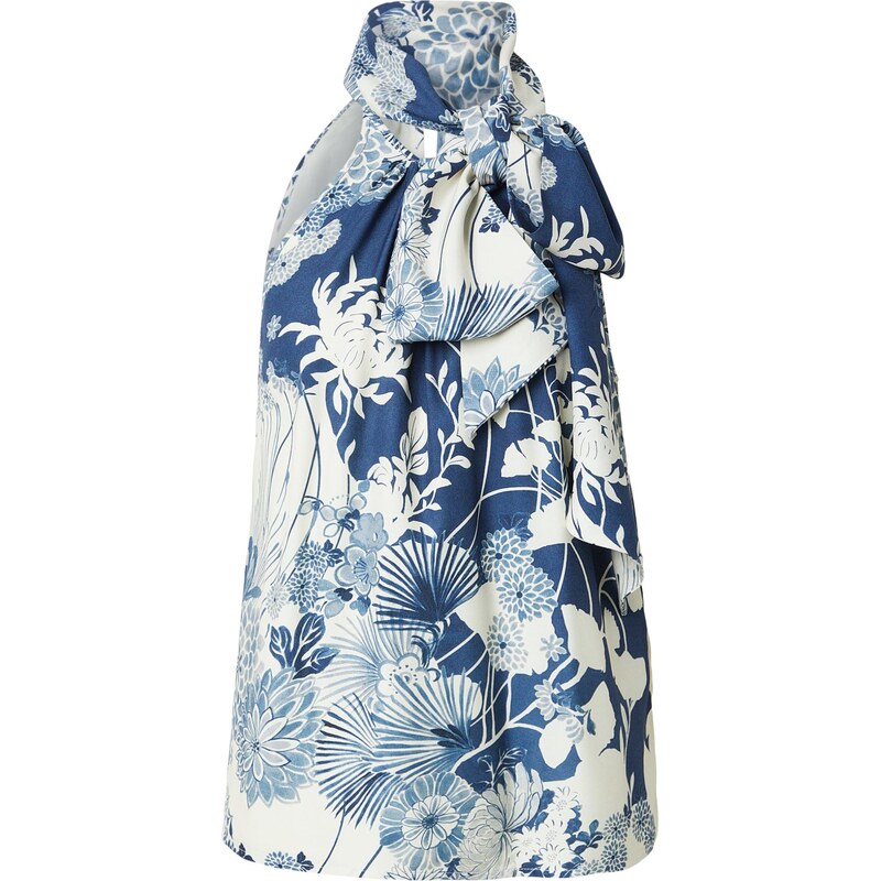 GUESS Blúzka svetlomodrá / tmavomodrá / prírodná biela 67573021