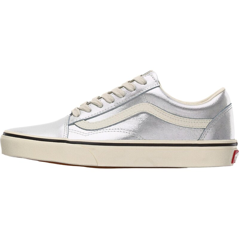 VANS Nízke tenisky Old Skool striebornosivá / biela 67573076