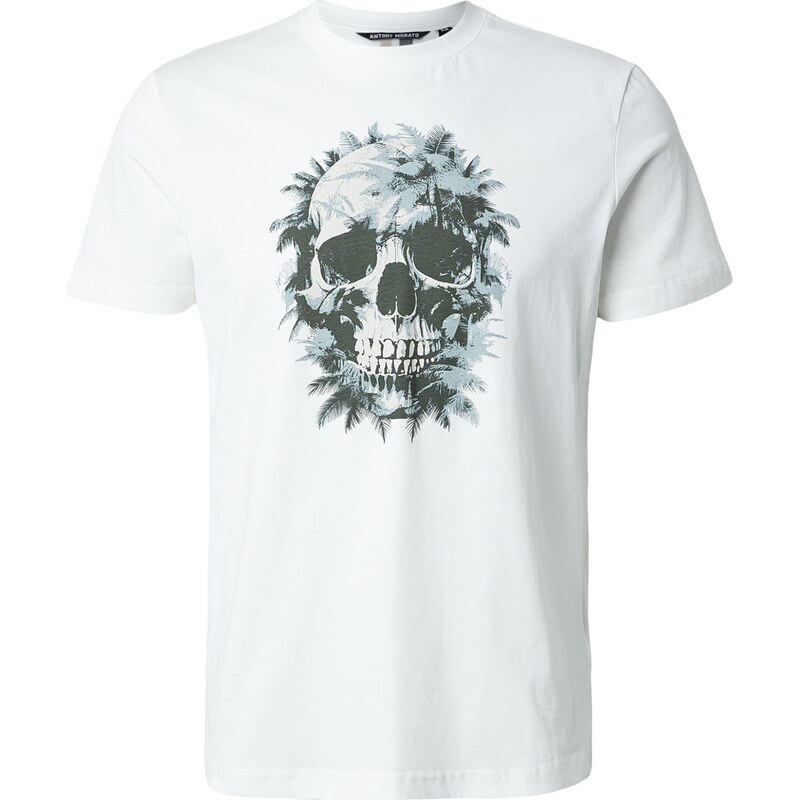 ANTONY MORATO Tričko slonová kosť / mätová / jedľová / šedobiela 67573113