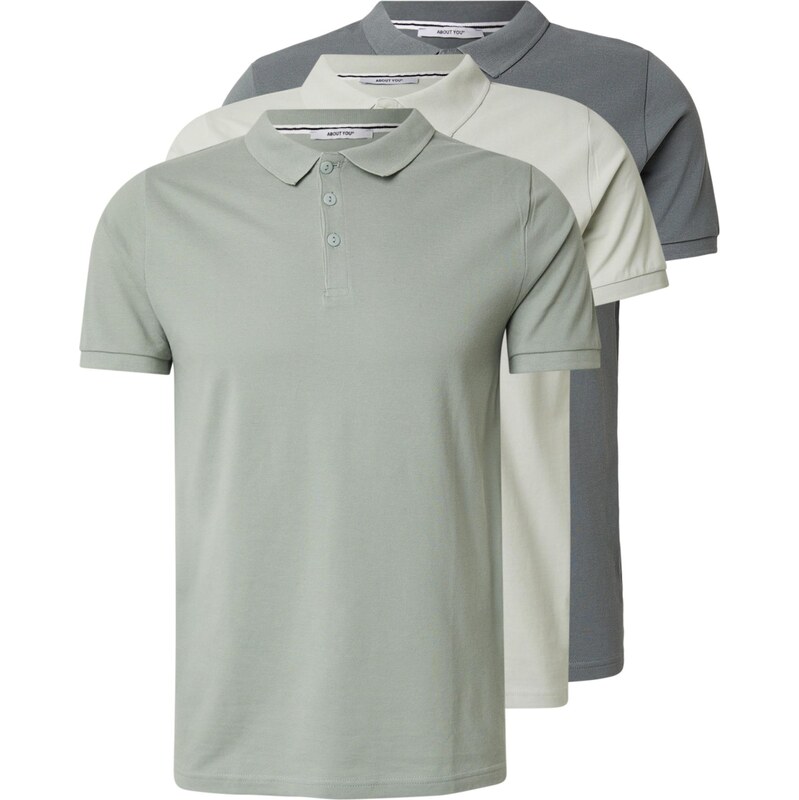 ABOUT YOU Tričko Robin sivá / kaki / mätová 67573105