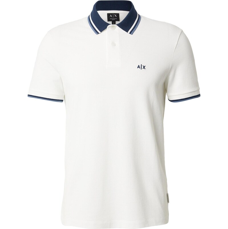 ARMANI EXCHANGE Tričko námornícka modrá / biela 67573164
