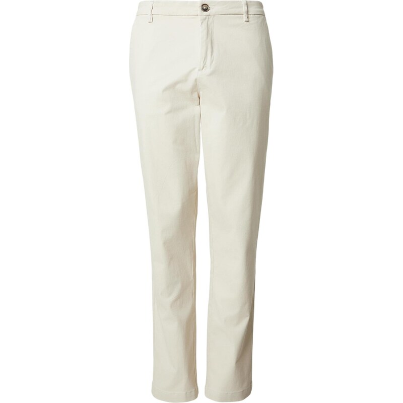 Bruun & Stengade Chino nohavice Rino šedobiela 67573186