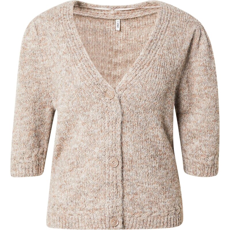 ONLY Kardigán ONLSTARLA svetlohnedá 67573199