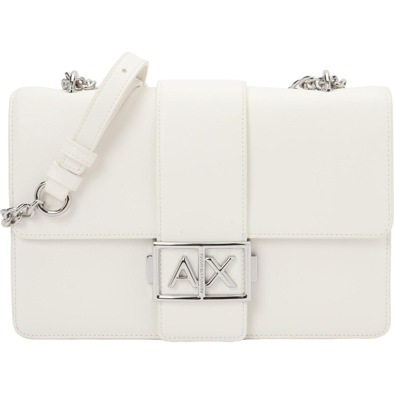 ARMANI EXCHANGE Taška cez rameno JODIE šedobiela 67573206