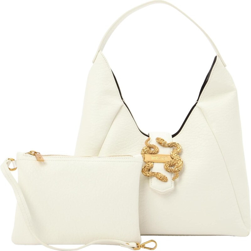 Just Cavalli Kabelka na rameno ICONIC SNAKES zlatá / šedobiela 67573255