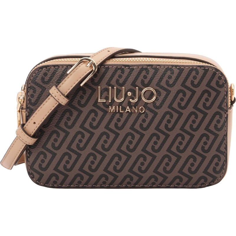 Liu Jo Taška cez rameno ECS béžová / čokoládová / čierna 67573290