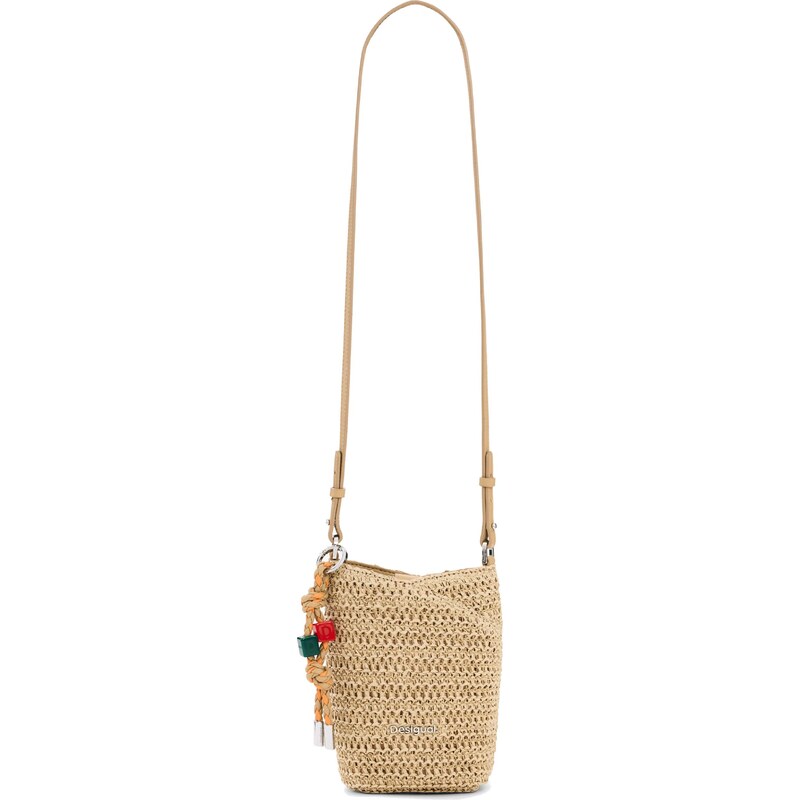 Desigual Dámska crossbody kabelka Half Logo Raffia H 26SAYO021014 67576972