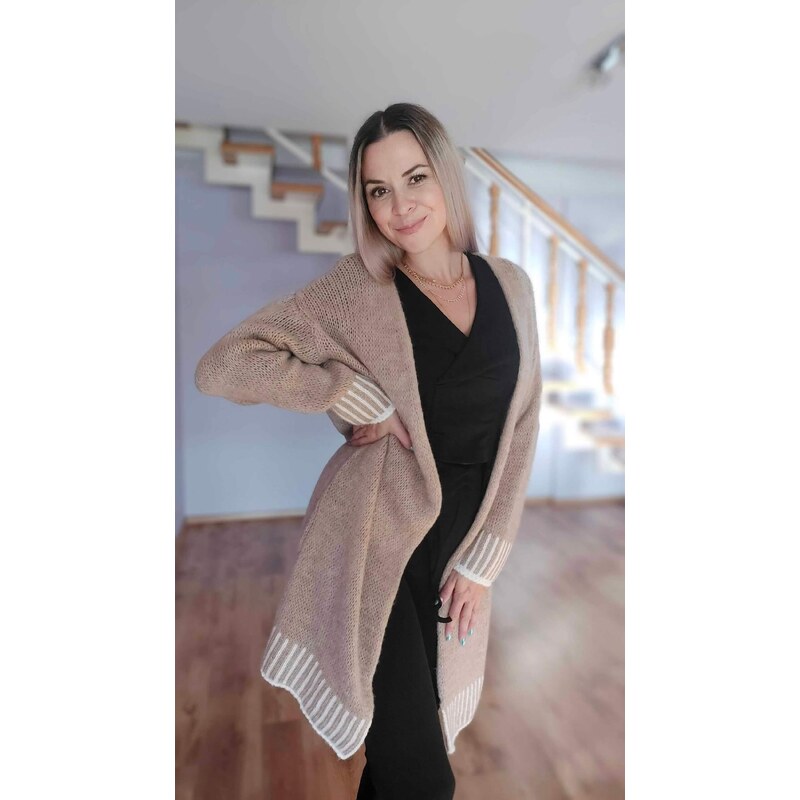 Béžový kardigán Sophia 64352466
