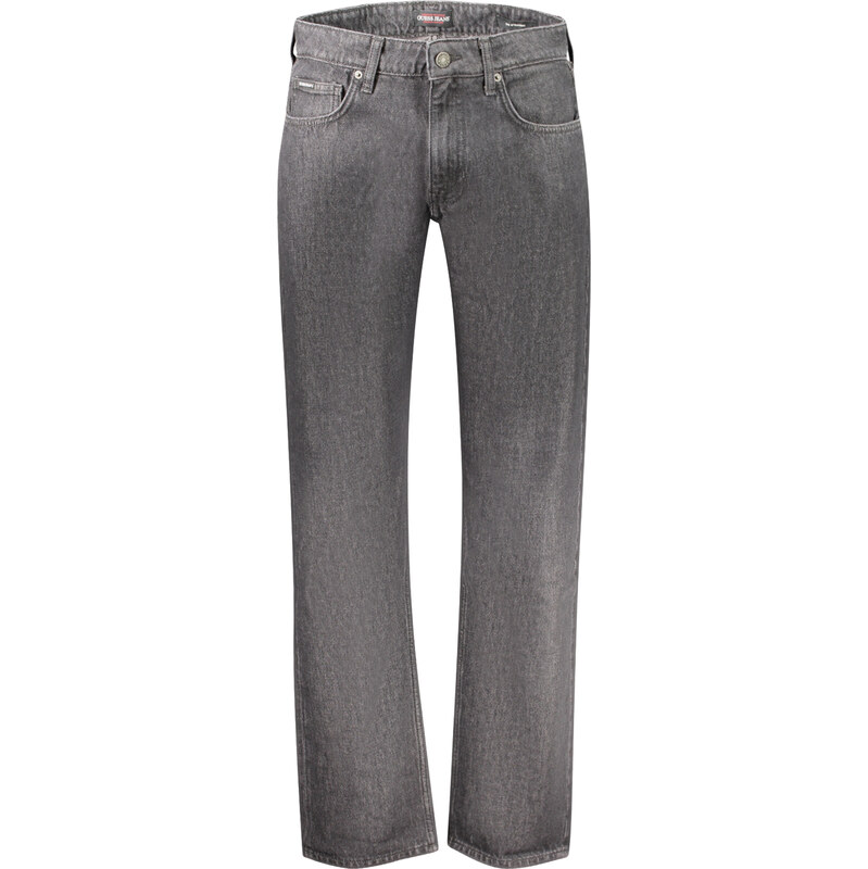 GUESS JEANS Pánske rovné rifle v šedej farbe 67580716