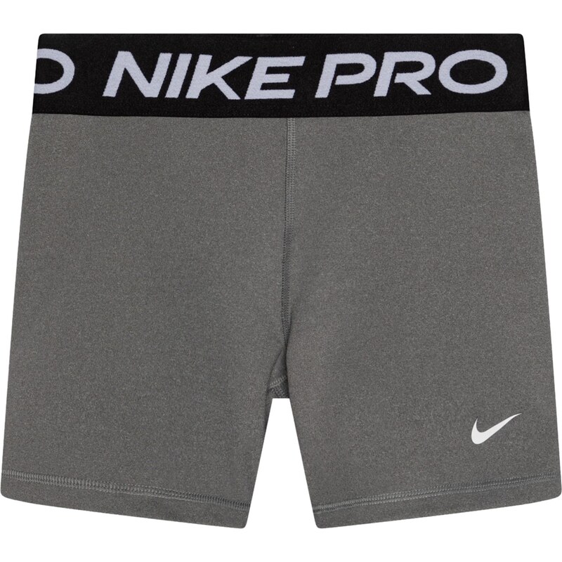 NIKE Športové nohavice Pro svetlosivá / tmavosivá / biela 67586033