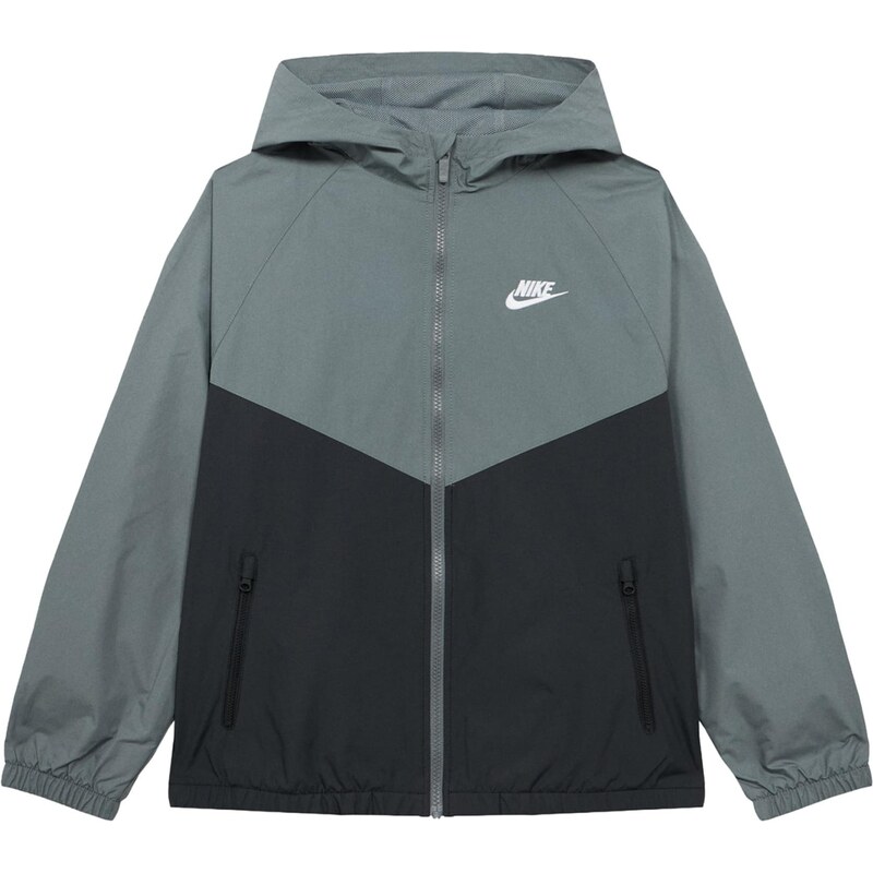 Nike Sportswear Prechodná bunda tmavosivá / čierna 67586055