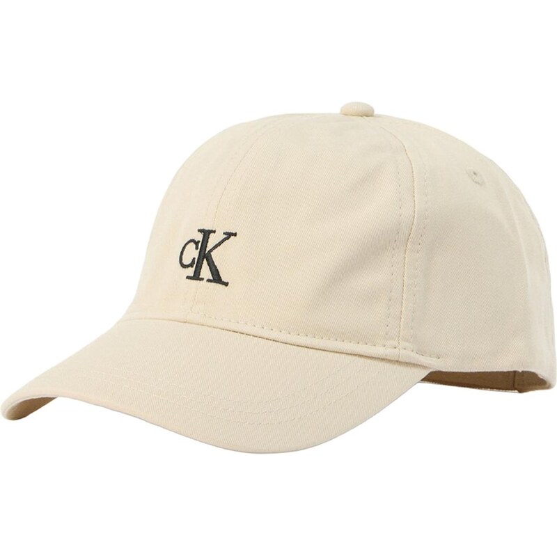 Calvin Klein Klobúk sivobéžová / čierna 67586121