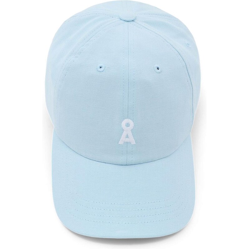 ARMEDANGELS Čiapka YENAAS BOLD pastelovo modrá / biela 67586150