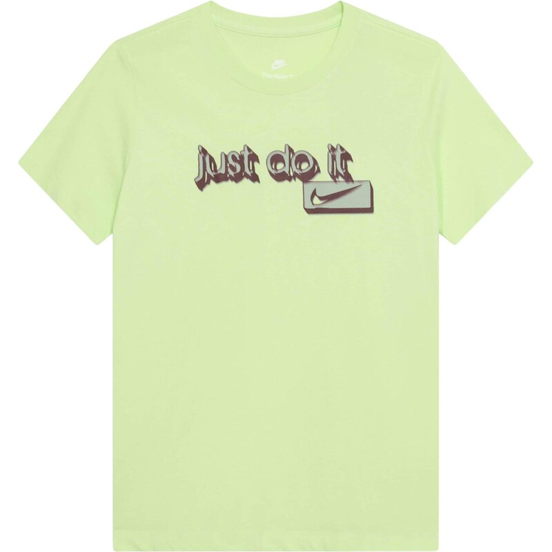Nike Sportswear Tričko nefritová / svetlozelená / čierna 67586175