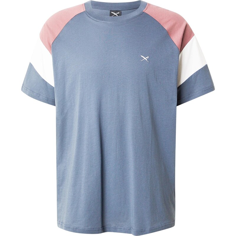 Iriedaily Tričko Flowing čadičová / staroružová / biela 67586094