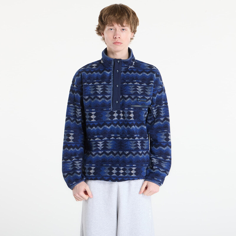 Mikina Columbia Helvetia Half Snap Fleece With Print Mountain Blue/ 67583158