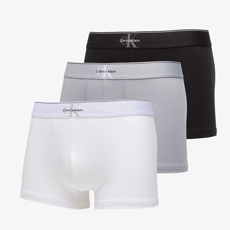 Trenírky Calvin Klein Trunk 3-Pack Gray S 67584688