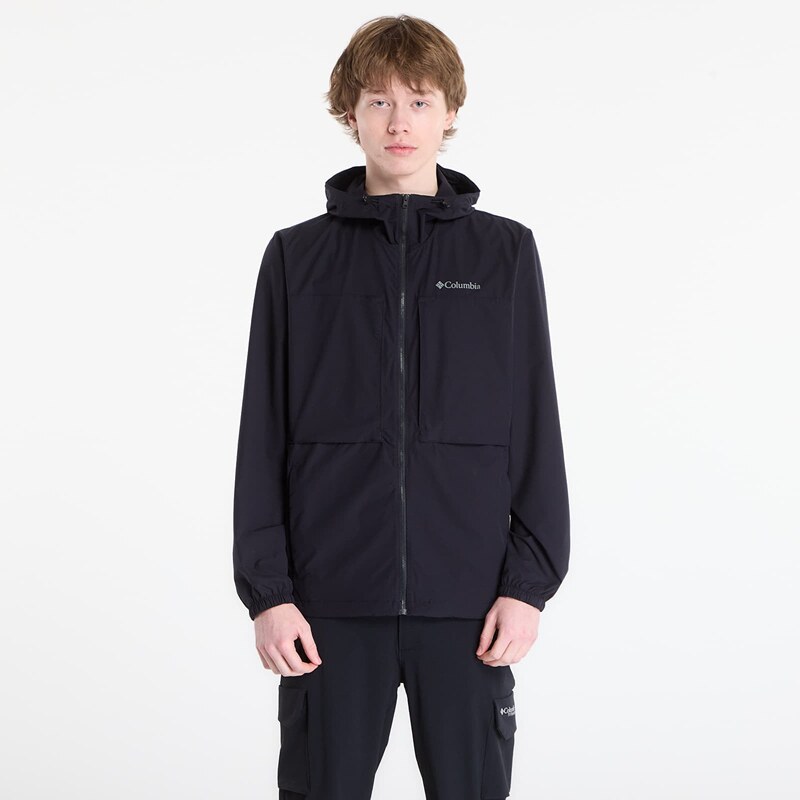 Vetrovka Columbia Street Heights Hooded Windbreaker Black L 67584662