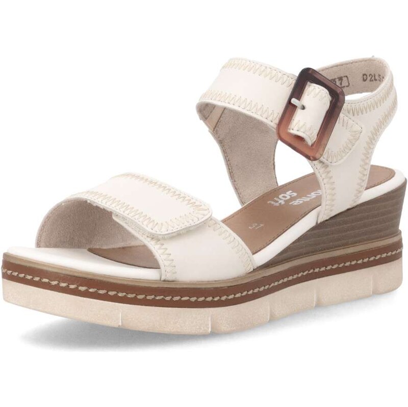 RIEKER Dámske sandále REMONTE D2L58-60 béžová S6 67586005