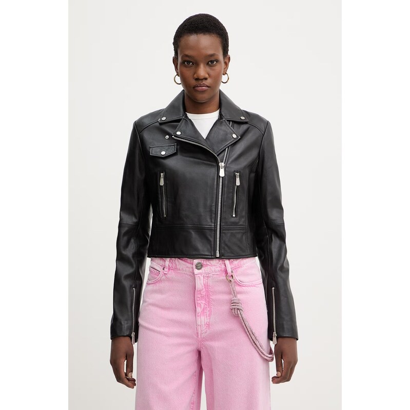 Kožená bunda Pinko 67595503