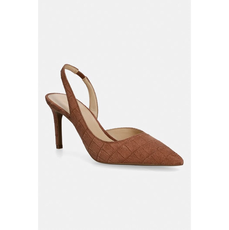 Semišové lodičky MICHAEL Michael Kors Alina Flex Sling Pump 67595601