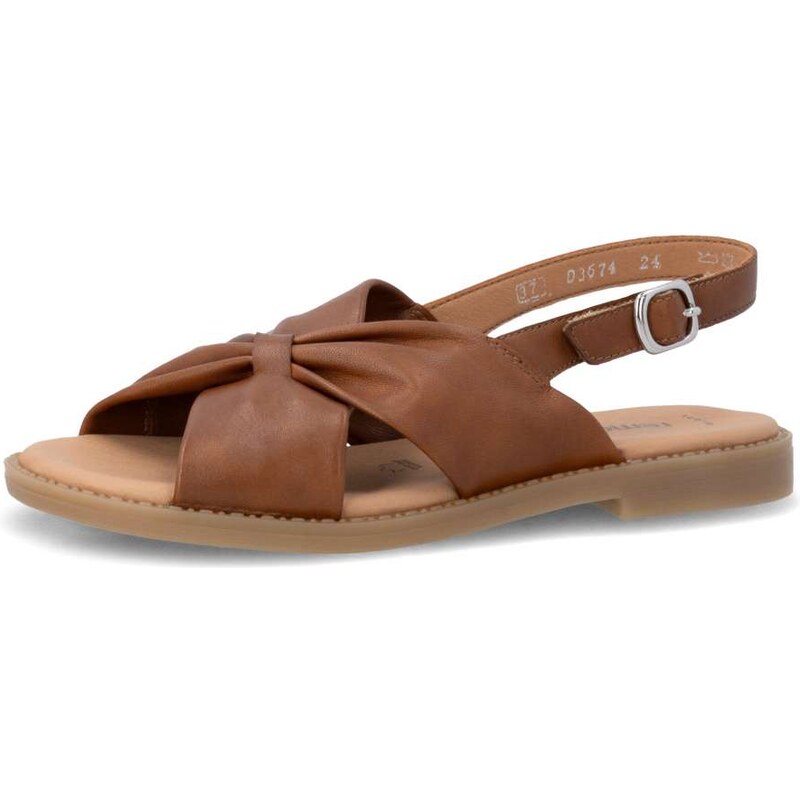 RIEKER Dámske sandále REMONTE D3674-24 hnedá S6 67589469