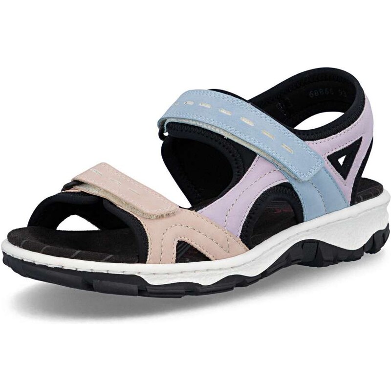 Dámske sandále RIEKER 68866-93 béžová S6 67589472