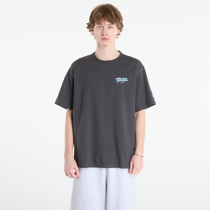 Tričko Columbia Csc Heavyweight Back Graphic T-Shirt Shark/ Heritage L 67589819