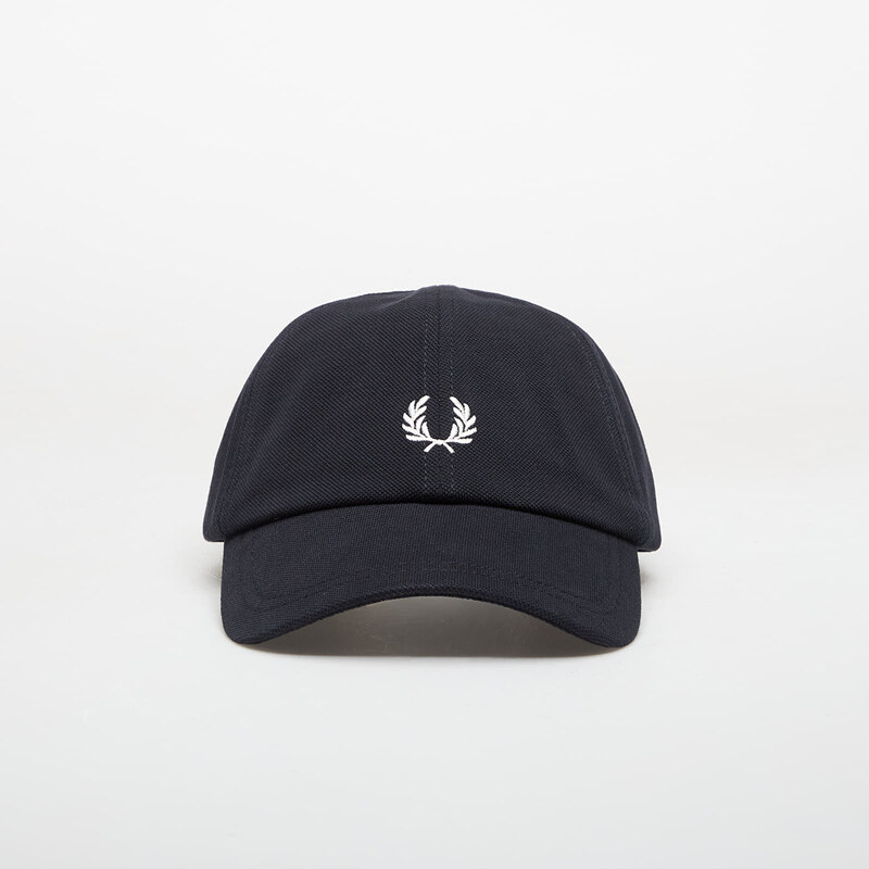Čiapka FRED PERRY Pique Classic Cap Navy/ Snow White Universal 67589912