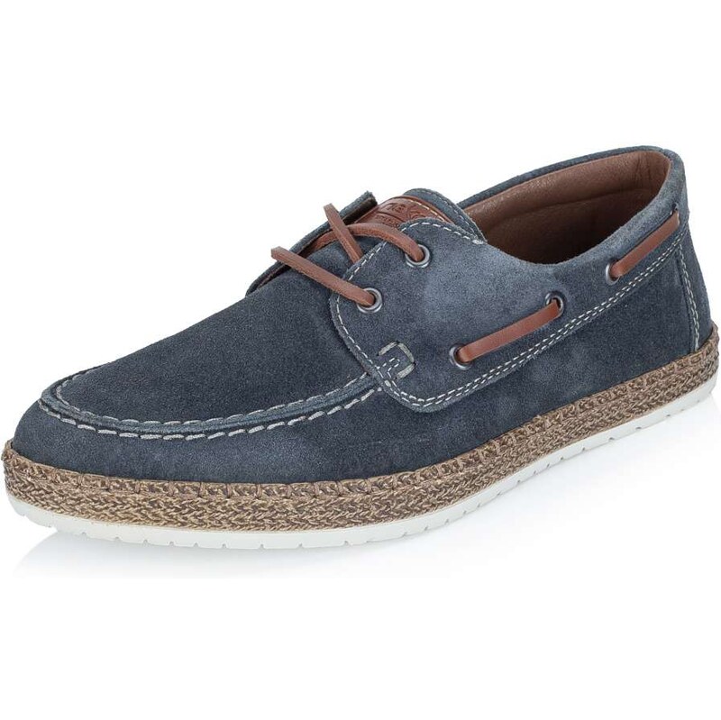 Pánske poltopánky RIEKER B5220-14 modrá S6 67589991