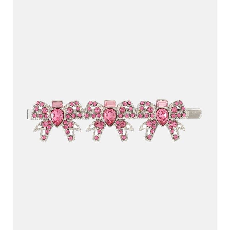 Miu Miu Crystal-embellished barrette 68116115