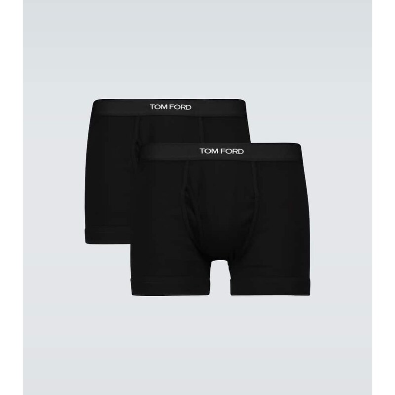 Tom Ford Stretch-cotton boxer briefs 68119838