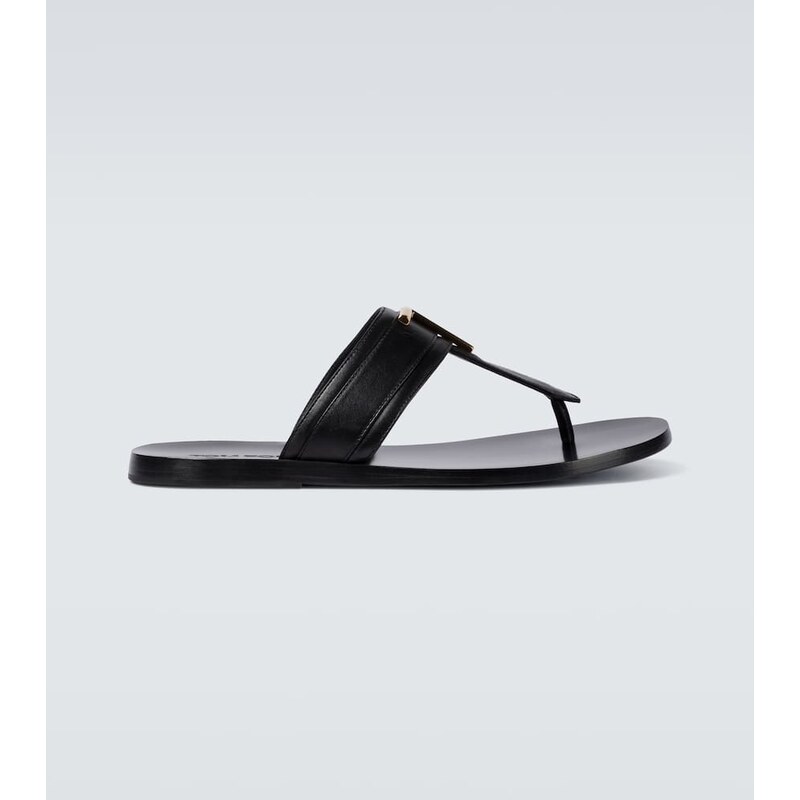 Tom Ford Leather thong sandals 68041357