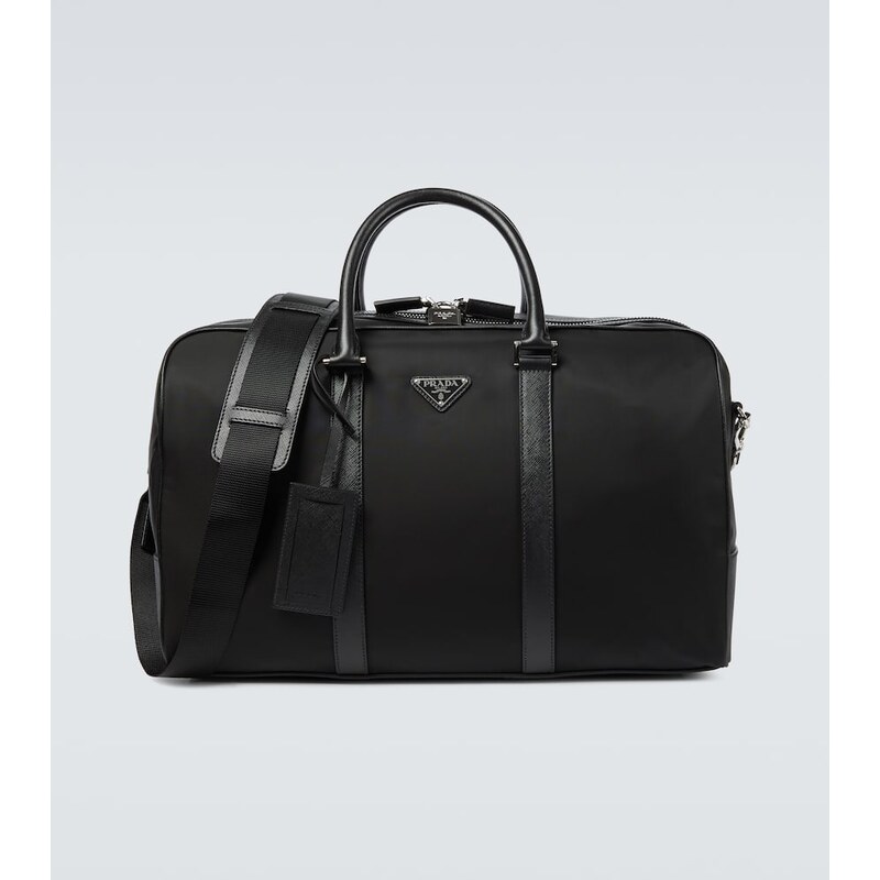 Prada Re-Nylon and Saffiano leather duffel bag 68288731