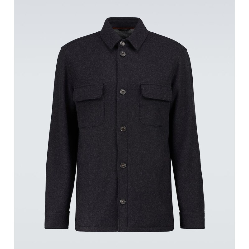 Loro Piana Cashmere-blend overshirt 68287650