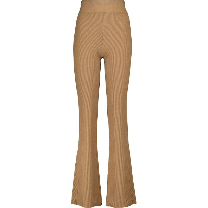 Frame Ribbed-knit cotton-blend pants 68285110