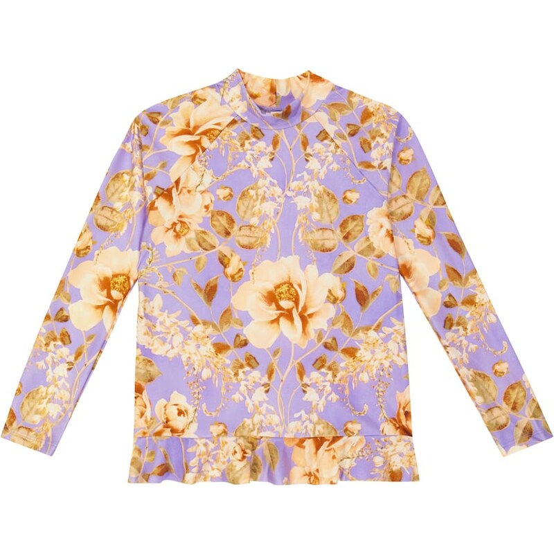 Zimmermann Kids Rosa floral rashguard 68041801