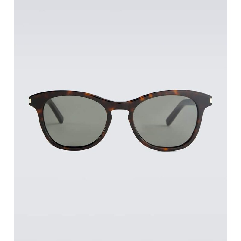 Saint Laurent Round-frame acetate sunglasses 67998946