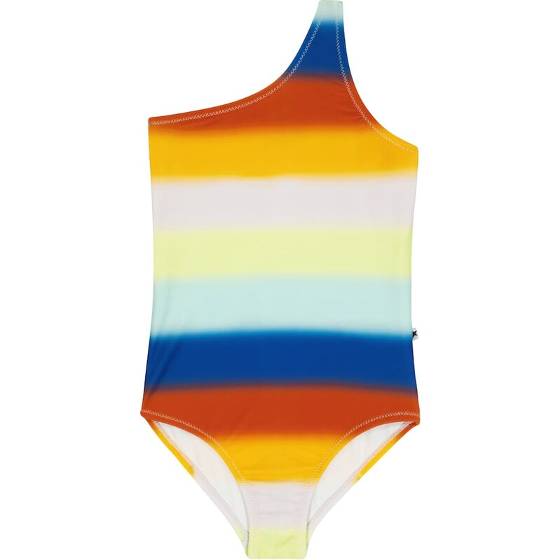Molo Nai one-shoulder striped swimsuit 67978561