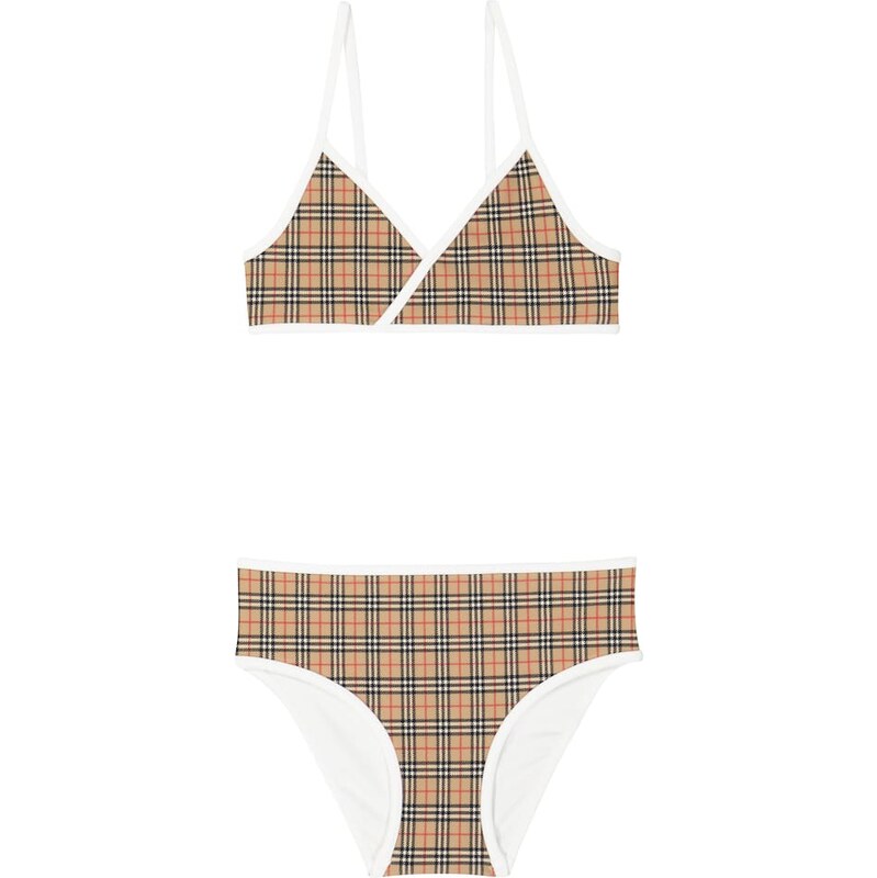 Burberry Kids Vintage Check bikini 68291077